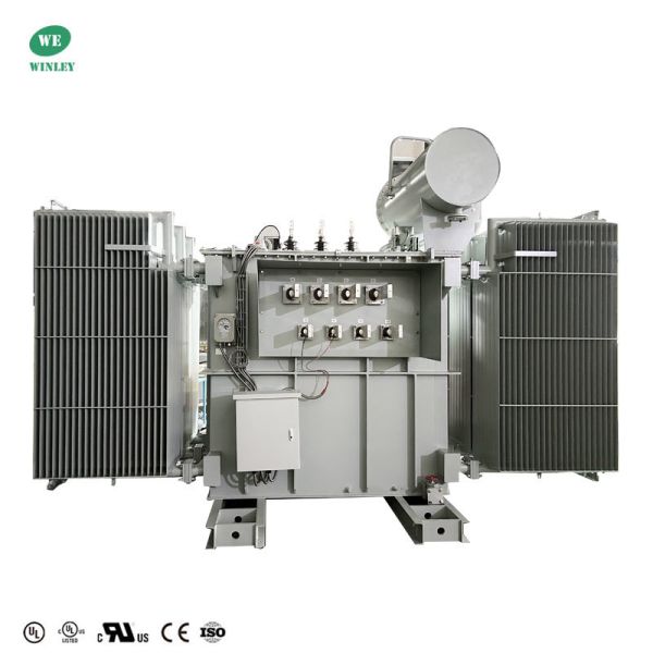 6500 Kva Substation Power Transformer Step-Up 480V To 13800V Double-Split Solar