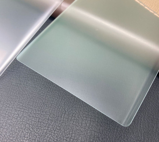 Artistic/Milk-White Frosted Glass Used for Shower Room Partition with Fine Privacy