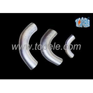 BS4568 Galvanized Steel Pipe Malleable Iron Channel Intersection Elbow 20mm /