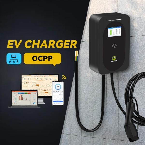Buy 16/32A 1/3 Phase Wallbox Home Electric Car EV Charging Station IEC 62196-2 22KW 11KW 7KW at wholesale prices
