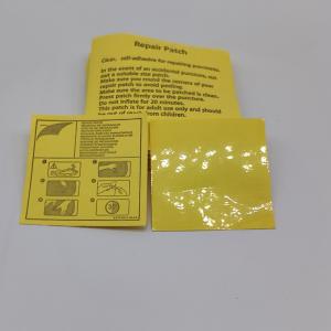 Offset Printing Swimming Pool Patch Kit PVC Matte Air Mattress Patch Kit