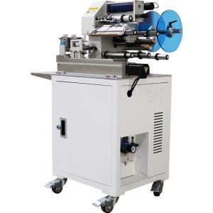 Wire Label Applicator for Self-Adhesive Leather Label Machines in Cable Tag