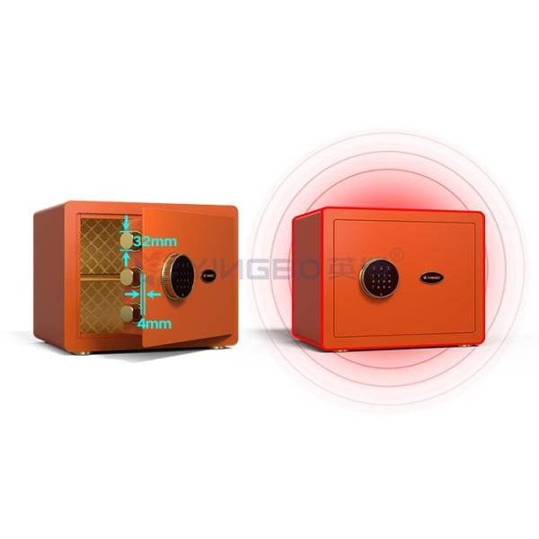 Colorful H300mm Home Safe Box Electronic Digital Lock With Hammer Surface Treatment