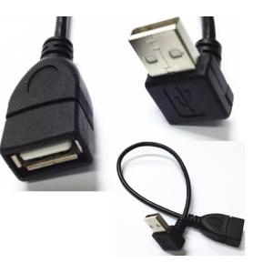 Quality USB A female to USB A Male Down angle adapter cable for sale