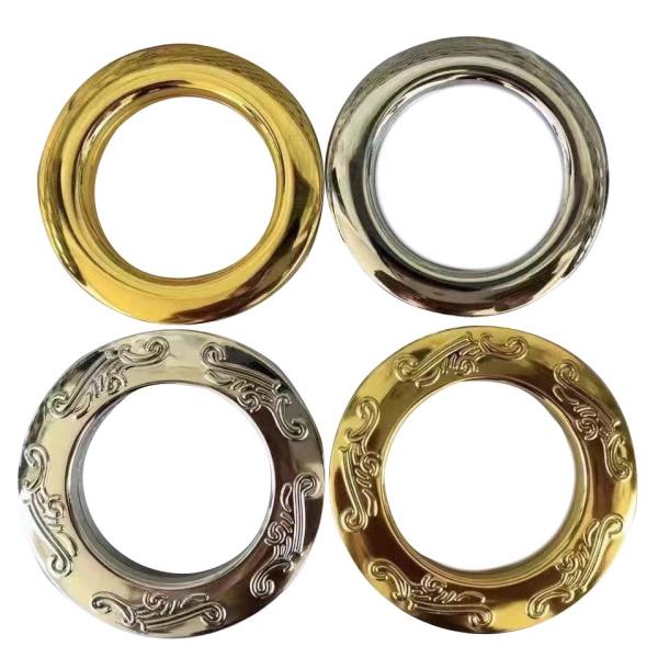 China Curtain accessory Manufacture Plastic Rod Curtain Eyelets
