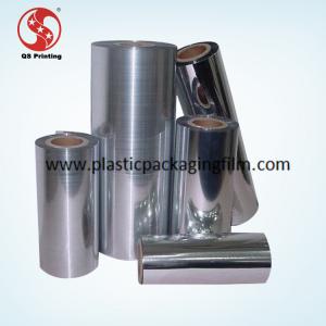 Silver Metalized Polyester Film , Thermal Lamination Film Gravure Printing Available