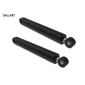 China Double Acting Welded Dump Trailer Hydraulic Cylinder Medium Pressure HRC 45-55 Hardness on sale
