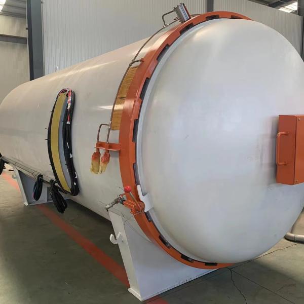 Quality Remind The Operator To Handle It In A Timely Manner Rubber Roller Canister Rubber And Plastic Particle Vulcanization Autoclave for sale