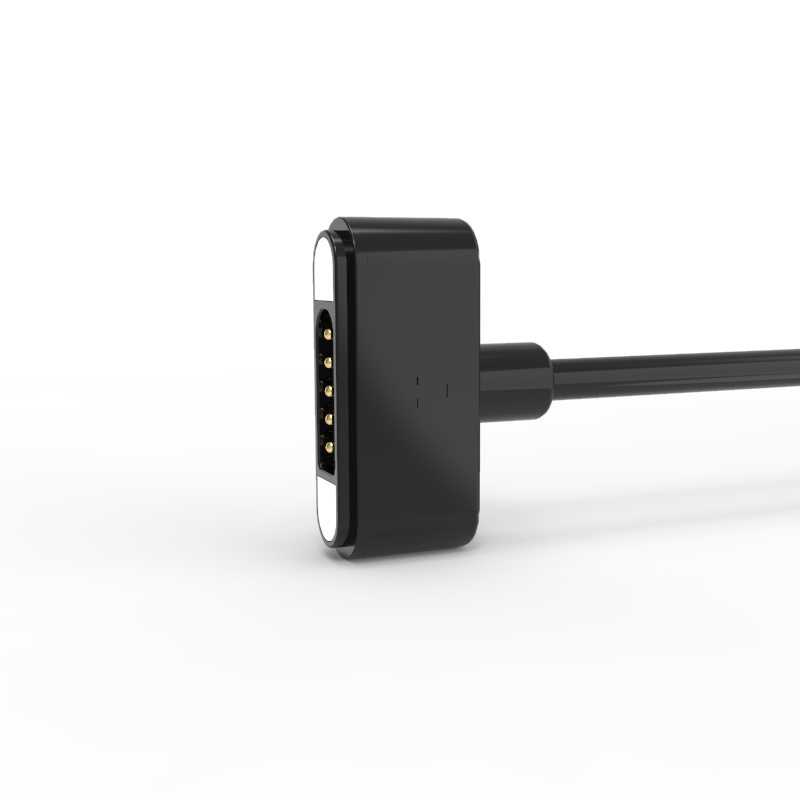 Customized 5pin female magnetic cable connector and male magmetic connector