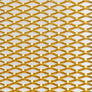 Sound - Proof Aluminum Expanded Mesh Sheet For Building Cladding Facade