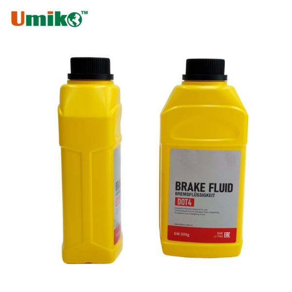 Buy Customize Dot 4 Synthetic Brake Fluid 500ml Automotive Lubricating Oil at wholesale prices