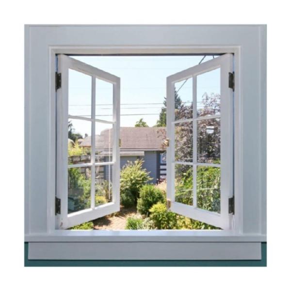Buy Double Glazed Modern Aluminum Casement Windows Customized Size at wholesale prices