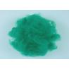 1.5D*51MM Recycled Polyester Staple Fiber Green Color For Non Woven for sale
