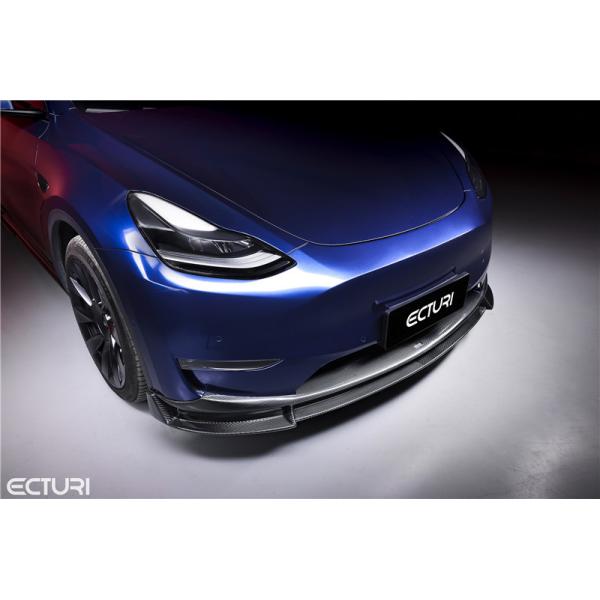 Auto Parts Carbon Fiber Body Kit for Tesla MODEL Y MODEL Y Upgraded Ecturi Style Front Shovel Diffuser Spoiler Body Kit