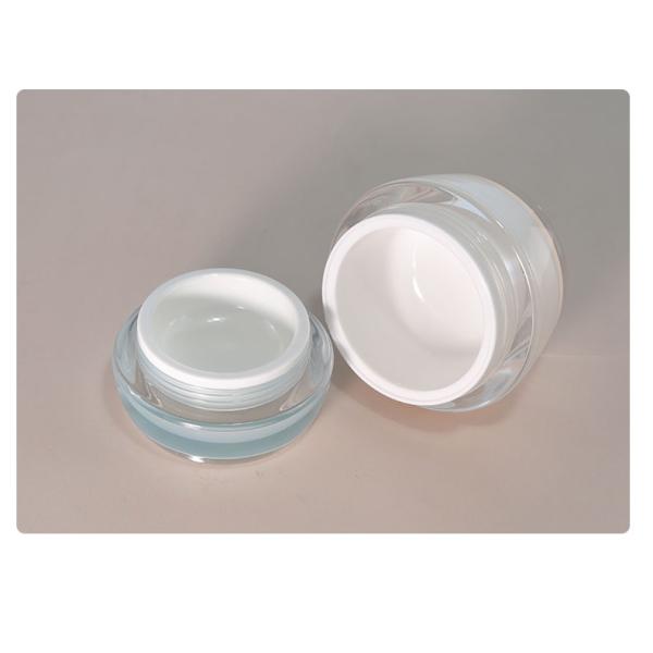 Acrylic Collar Material 20ml Airless Bottle for Cosmetic Packaging and Skin Care Products