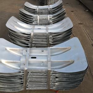 Straight Barrier Guardrails Manufactures Steel Terminal Guardrails and Fishtail