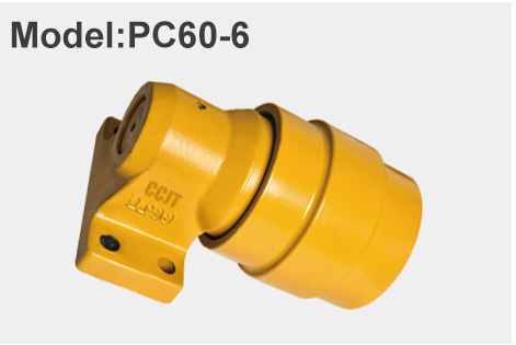 Buy Komatsu PC60-6 Excavator Top Roller Single Double Flange at wholesale prices