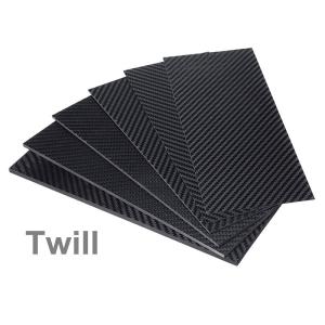 China High Tensile Strength Carbon Fiber Plate 0.3mm Plain Surface on sale