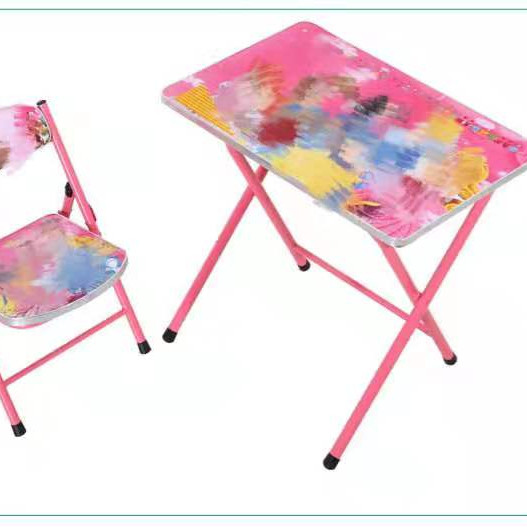 Buy Mail Packing Included Comfortable Kids Desk and Chair Sets for Study Foldable Desig at wholesale prices