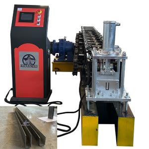 Quality 30*70mm U guide rail roll forming machine in Nicaragua for sale
