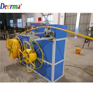 80Kg/H - 120Kg/H Polyethylene Pipe Extrusion Machine 20 - 63 Mm Polyethylene