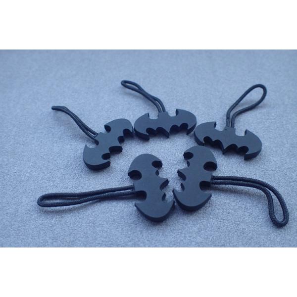 Buy Soft Material Rubber Zipper Puller For Handbags Backpacks at wholesale prices