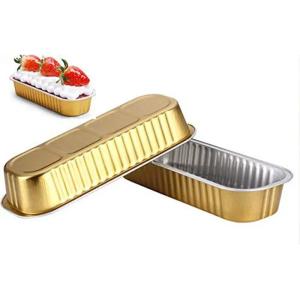 China 200ml Mini Loaf Aluminium Takeaway Box Baking Large Foil Containers on sale