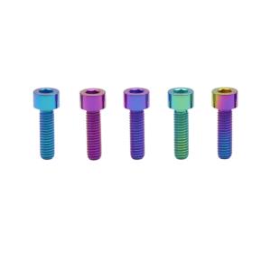 Anodizing Color Titanium Socket Head Bolt for Racing and Motorcycle