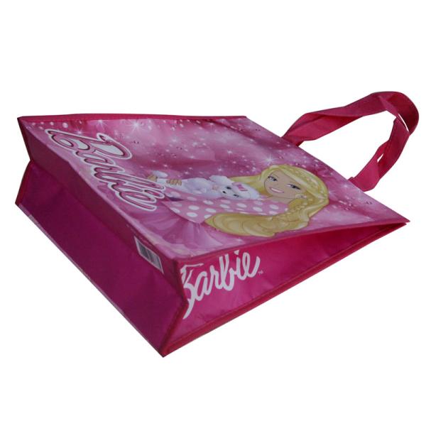 105Gsm Big Capacity Reusable Carrier Bags Non Woven For Lady Shopping