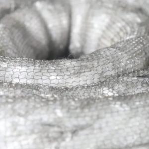 Knitted Woven Insulation Mesh / knitted metal mesh 0.2mm -0.55mm Wire diameter