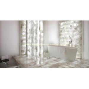 China Backlit White Rock Crystal Bathroom Floor & Wall Tiles on sale