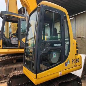 Komatsu Japan Used PC60 Komatsu Cheap Excavators Machine Second Hand Excavators