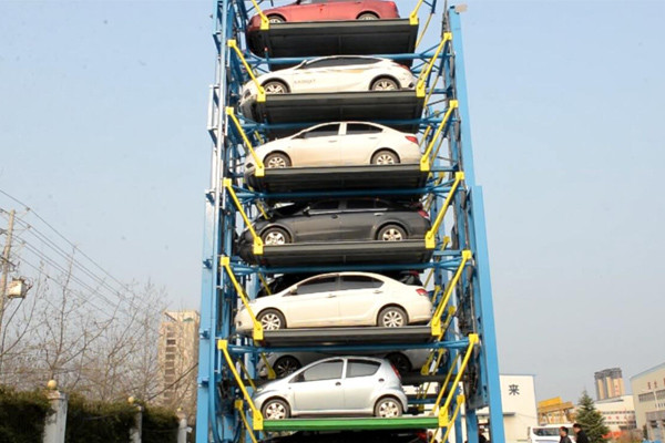 Buy 2 Ton Vertical Car Parking System , Automatic Parking Tower CE at wholesale prices