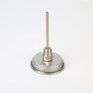 0-200 Fahrenheit Bimetallic Stemmed Thermometer Adjustable Angle 80mm Heating