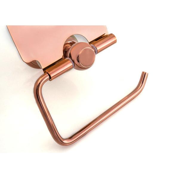 Wall Mounted Bathroom Accessory Single Roll Toilet Paper Holder Easy Install