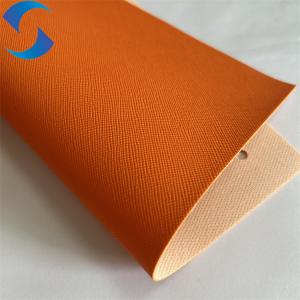 Premium-Quality Embossed Leather Fabric with Custom Embossing faux leather