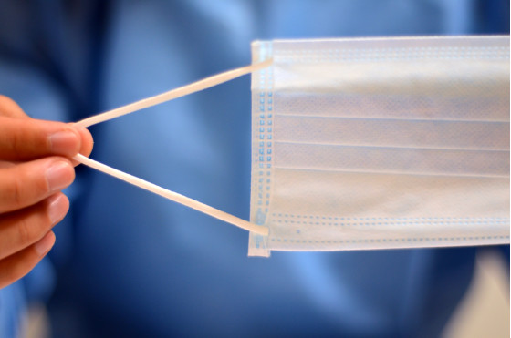 Buy Medical Nonwoven 3 Ply Clinical Disposable Earloop Face Mask at wholesale prices