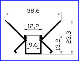 Wear Resistant Corrosion Resistant Red LED Light Strip PXG-303 Series Ultra Bright LED Strip