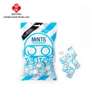 Private Label Sugar free Mint Flavoured Candy In Bag Pack