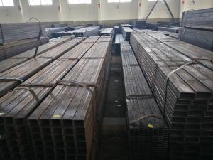 ERW Welded Square / Round / Rectangular Low Carbon Steel Pipe for Construction Q195~Q235