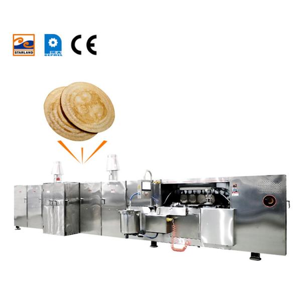 Automatic Snack Wafer Production Line Wear Resistant Stainless Steel