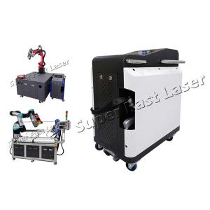 100W CNC Industrial MOPA Laser Cleaning Machine