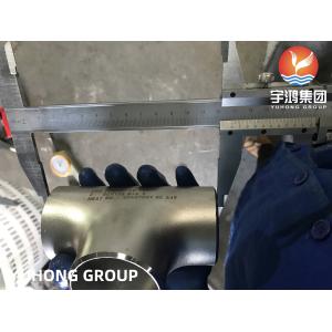 Stainless Steel Super Duplex A815 UNS S32750 Tee / Elbow Butt Weld Fitting