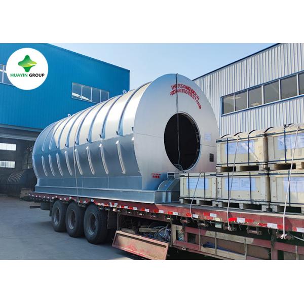 Buy Small Waste Tyre Pyrolysis Machine Tyre Recycling To Fuel Oil at wholesale prices