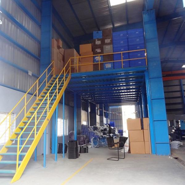 Buy Q235B Mezzanine Racking System 5000kg Structural Steel Mezzanine at wholesale prices