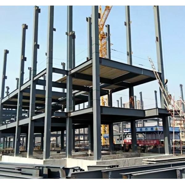 Quality Portal Frame Prefabricated Steel Frame Building Custom Insulation for sale