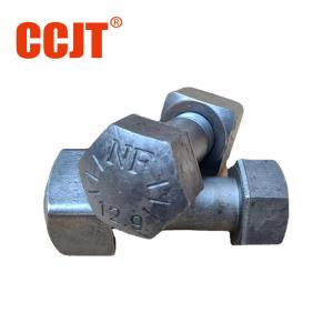 12.9 Grade High Tensile Bucket Teeth Bolt Ex200 Dozer Plow D8k Track Padded &