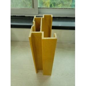 Irregular Reinforced Plastic FRP Pultruded Profiles Industry Multi Size