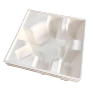 Compostable Paper Packaging , Sugarcane Moulded Cardboard Packaging