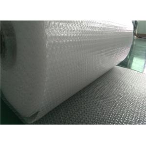 White Shockproof Bubble Packaging Rolls , Air Bubble Cushioning Wrap Rolls